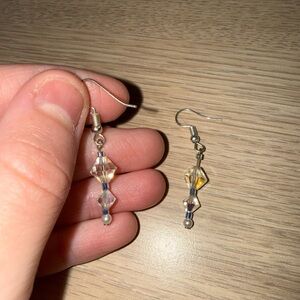 Elegant Crystal Drop Earrings